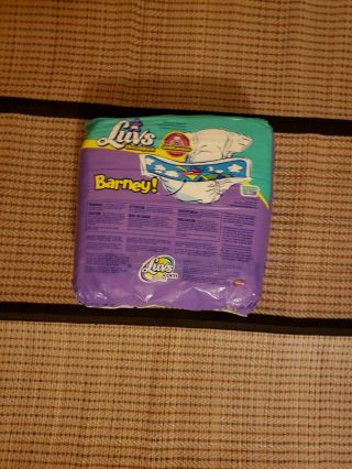 Vintage Luvs Size 6 plastic backed cover adult baby toddler youth Diapers 6