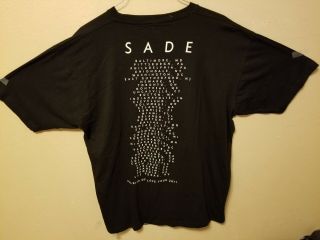 SADE Vintage Band Tour T - Shirt - Soldier of Love 2011.  Size XL 3