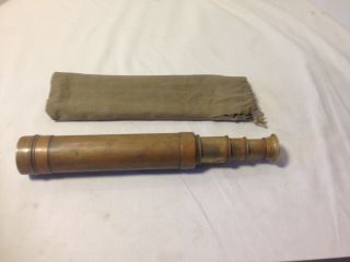 Antique Vintage Maritime Spotting Spyglass Draw Scope 22 