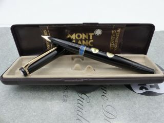 ✒️ Vintage Montblanc 24 Fountain Pen 14c 585 Gold Nib " Obb "