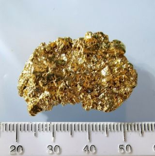 GOLD NUGGET - STUNNING - 18.  75 gram - Cape York QLD Specimen - RARE - 5
