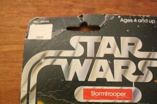 Vintage 1977 Kenner STAR WARS - Stormtrooper 12 Back Carded Figure 3