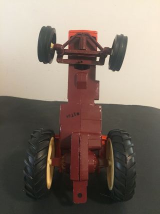 VIntage Ertl 1/16 Scale Allis Chalmers 7040 Maroon Belly Farm Toy Tractor Metal 3