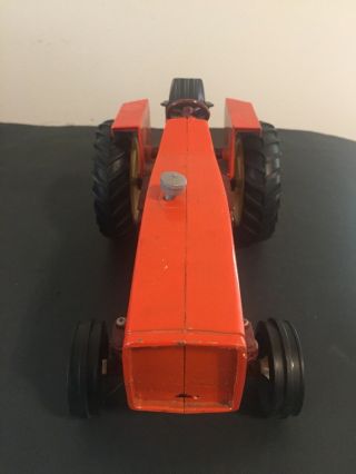 VIntage Ertl 1/16 Scale Allis Chalmers 7040 Maroon Belly Farm Toy Tractor Metal 5