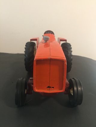 VIntage Ertl 1/16 Scale Allis Chalmers 7040 Maroon Belly Farm Toy Tractor Metal 6