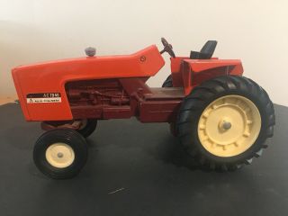 VIntage Ertl 1/16 Scale Allis Chalmers 7040 Maroon Belly Farm Toy Tractor Metal 8