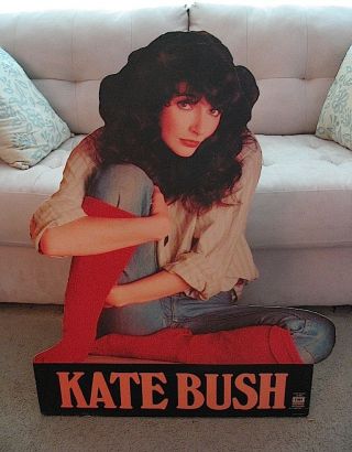Kate Bush 1978 Rare 3 - Foot Standee Promo For Us Version Of The Kick Inside Album