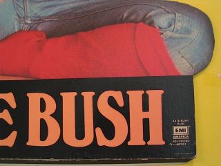 KATE BUSH 1978 RARE 3 - Foot Standee Promo for US Version of The Kick Inside Album 4