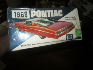 1968 PONTIAC BONNEVILLE CONVERTIBLE MPC MODEL KIT FACTORY 3