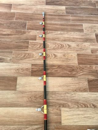 Vintage Harnell Big Game Fishing Rod 130lb Class Logo Mildrum Varmac 3