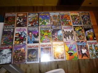 Tmnt Ninja Turtles Mirage Series 1 Full Run 1 - 62 Comics Rare Set Nm 1984