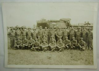 601st Tank Destroyer Bn/3rd Infantry Division Group Photo - U.  S.  Vet Photo Album