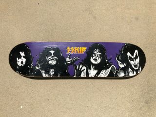 1994 Black Label Skip Pronier Kiss Nos Skateboard Deck Vintage Rare Old