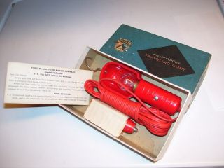Ford Motor Co.  Automobile Nos Travel Light Lamp Promo Accessory Vintage
