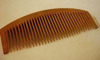 Antique c1895 Japanese Wooden Hair Kushi Combs and Accessories One Owner 3