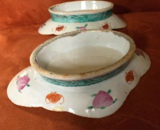 FINE ANTIQUE STRAITS PERANAKAN NYONA CHINESE FAMILLE ROSE PORCELAIN FOOTED BOWL 5