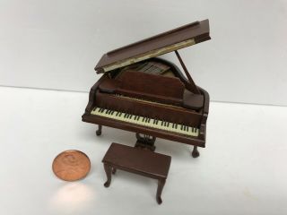 Rare,  Ralph E Partelow Jr,  1/24 Grand Piano,  Signed And Numbered