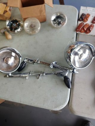 Vintage Spotlight Mirror