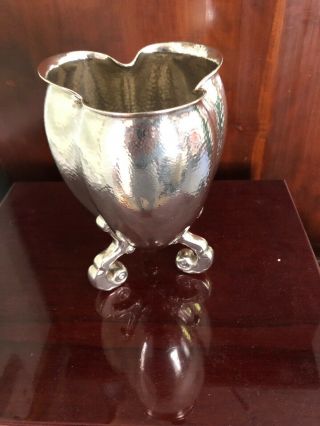 Bud Vase; Victorian Sterling Silver,  Mappin & Webb,  L.  1894,  Candlestick Perhaps?