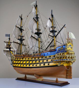 Soleil Royal 32 " Wood Ship Model Sailing Tall French Boat