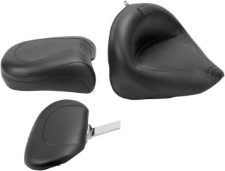 Mustang Wide Touring Two - Piece Seat With Driver Backrest Vintage 79242