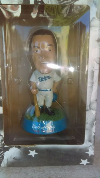 Rare Bob Hope Dodgers - Rarest Of All Los Angeles Dodgers Bobble Head.