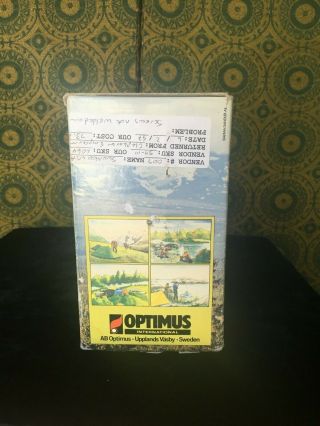 Primus Optimus 111C Hiker - Rare Vintage Collectible Stove - Includes Box 10