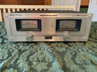 Vintage Marantz 170dc Stereo Power Amplifier Finest Example