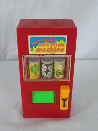 1981 Squirt Mini Soft Drink Machine Vintage
