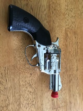 1960’s Mattel “shootin’ Shell” Snub Nose.  38 Toy Revolver