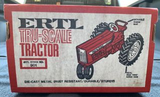 1/16 Hard To Find Vintage Tru Scale 890 Tractor W/ Box 3