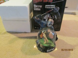 Friday The 13th Horror Globe Collectible Neca Vintage Rare