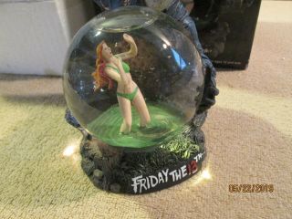 Friday the 13th Horror Globe Collectible NECA Vintage Rare 2