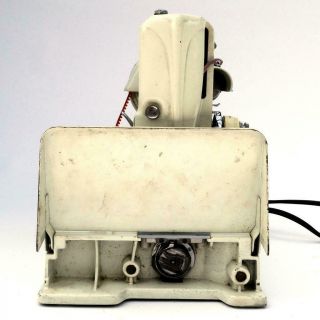 Vintage 1964 Singer 221k WHITE Featherweight Sewing Machine GB 4 Restoration 8
