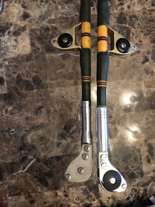 Fin - Nor tycoon Custom 7’6” Trolling Rods 130 80 Vintage Fishing Afto Big Game 8