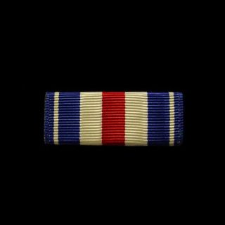 Wwii Ww2 Us Navy Usn Usmc Mairne Corps ½” Wide Silver Star Medal Ribbon Bar