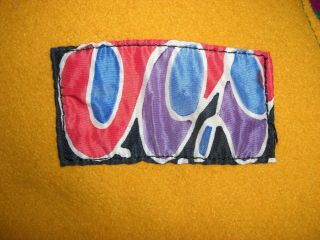SPECTACULAR Vintage 80s Cindy Owings COD Wool Color Block Art To Wear Coat M 8