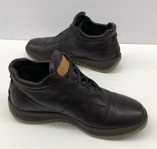 Louis Vuitton Vintage Shoes Brown Leather Sneakers Mens Sz 6.  5 Italy / 8 Us
