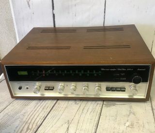 Vintage 1970s Sansui 2000 - A Solid State Stereo Am/fm Tuner Amp Hi - Fi Receiver