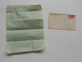 Wwii Letter 1945 Illegal Liberty Camera Tangshan China 7th Marines Usmc Vtg Ww2