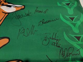 RARE Springbok 2007 Rugby World Cup Winners Signed Official Flag - 29. 2