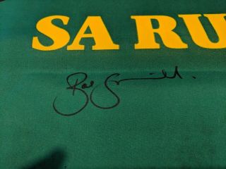 RARE Springbok 2007 Rugby World Cup Winners Signed Official Flag - 29. 6