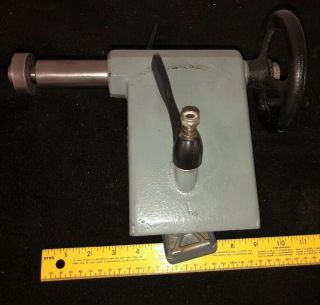 Vintage DELTA 12” Variable Speed Wood Lathe Model 46 - 701 Tail Stock Assembly 8