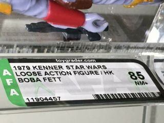 Kenner Star Wars Boba Fett HK AFA 85 NM,  loose vintage 3