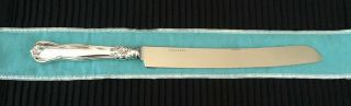 Tiffany & Co Provence Wedding Cake Knife Sterling Silver 12 "