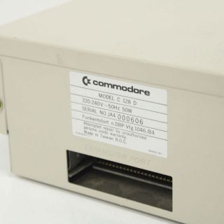 Vintage Commodore 128D Personal Computer with 128D Keyboard 452 5