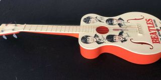 Vintage Selcol Sound Guitar - The Beatles 1964 UK Orange/Cream 5