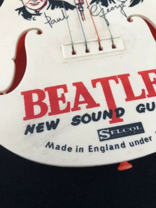 Vintage Selcol Sound Guitar - The Beatles 1964 UK Orange/Cream 8