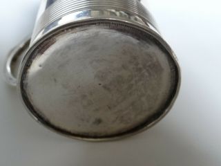 Very Fine Antique Sterling Silver Georgian English Tankard Mug 4