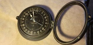 1954 US Government Chelsea Ships Clock 24 hour Dial 3